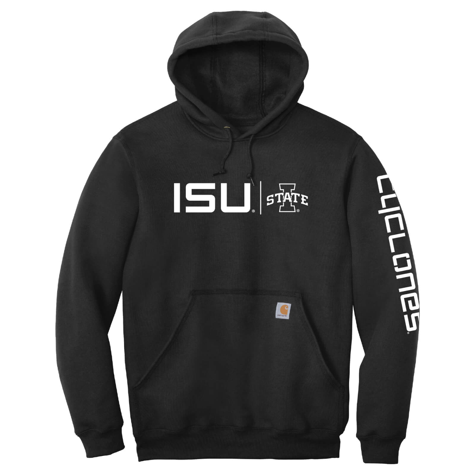 CARHARTT WIP Black 3D State Print Hoodie